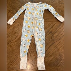 Little Sleepies Zippee Pajamas Size 12-18 months